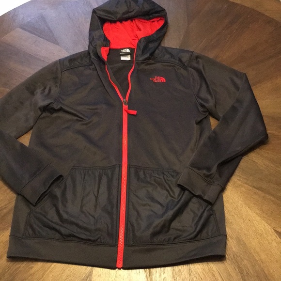 The North Face Shirts Tops Northface Black And Red Zipup Hoodie Poshmark The North Face Shirts Tops Northface Black And Red Zipup Hoodie Poshmark
